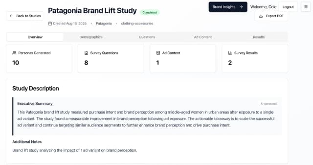 AI Brand Insights screenshot 2