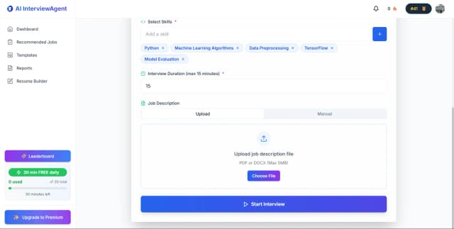 AI Interview Agents screenshot 4