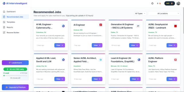 AI Interview Agents screenshot 6