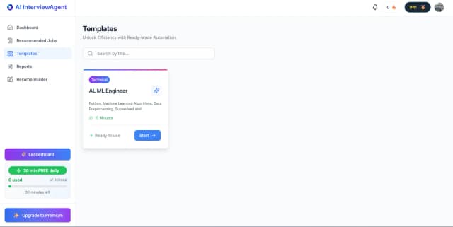 AI Interview Agents screenshot 7