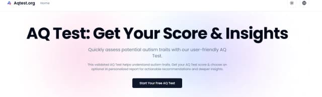 AQTest.org screenshot 1