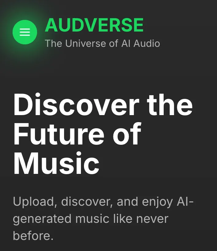 AUDVERSE screenshot 1