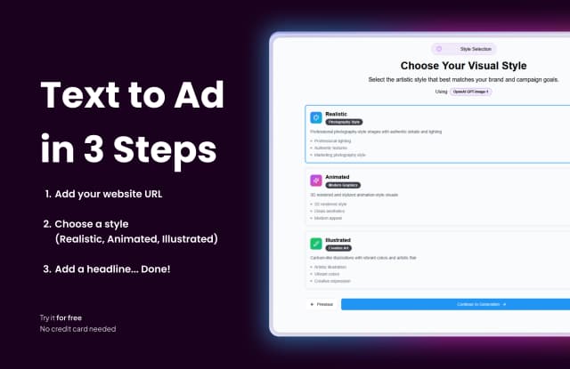 AdGen AI screenshot 1
