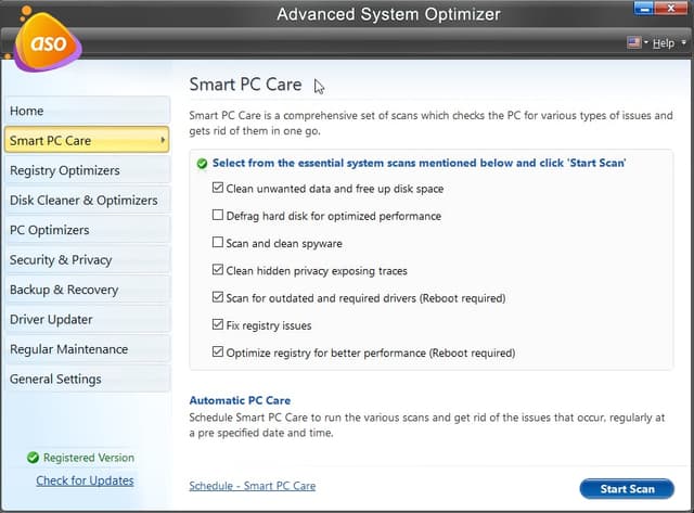 Advanced System Optimizer screenshot 2