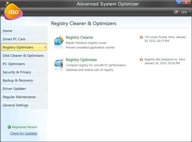 Advanced System Optimizer screenshot 3