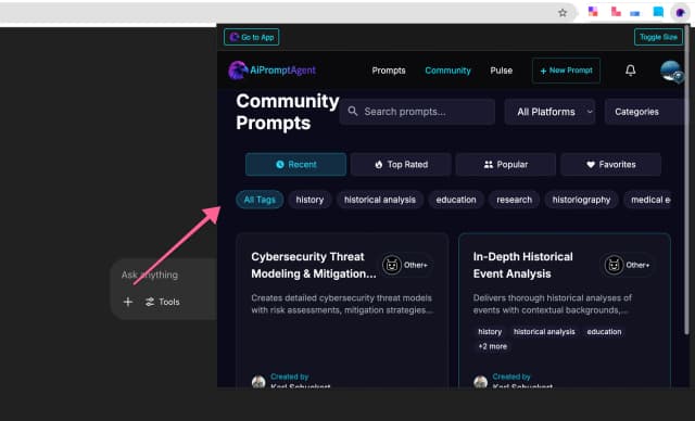 AiPromptAgnt screenshot 1