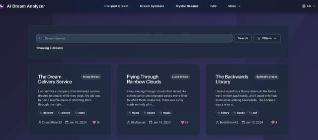 Al Dream Analyzer screenshot 3