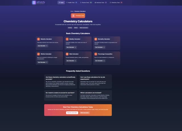 AllCalcify screenshot 3