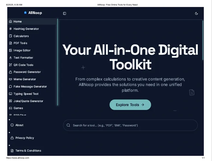 AllNoop screenshot 1