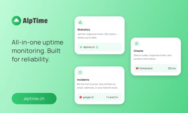 AlpTime screenshot 2