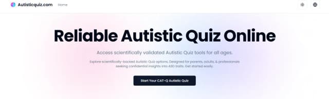 AutisticQuiz.com screenshot 1
