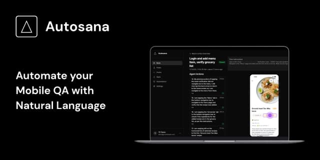 Autosana screenshot 1