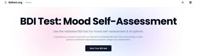 BDITest.org screenshot 1