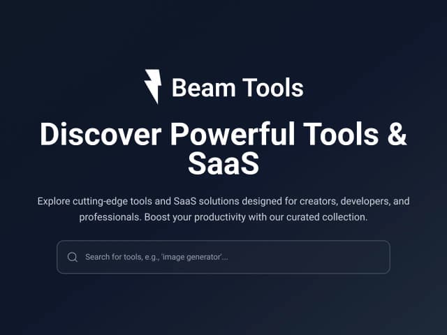 Beam Tools screenshot 1