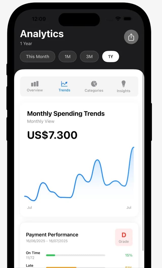 BillWise screenshot 2