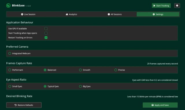 BlinkEase screenshot 4