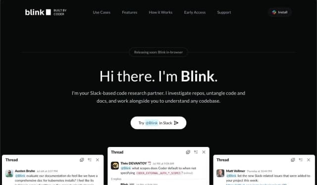 Blink screenshot 2