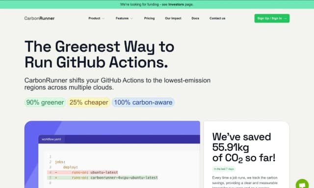 CarbonRunner screenshot 1