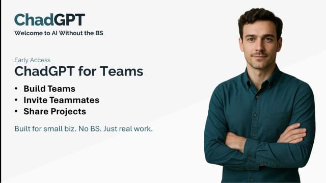 ChadGPT for Teams screenshot 1