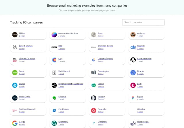 EmailMarketingExamples.com screenshot 7