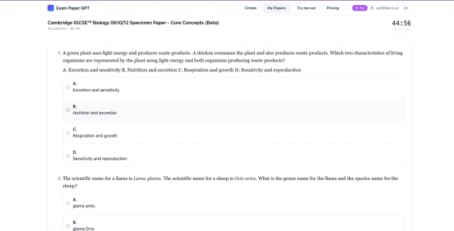 ExamPaperGPT screenshot 5