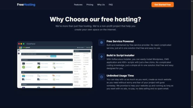 FreeHosting.QZZ.IO Free Web Hosting screenshot 3