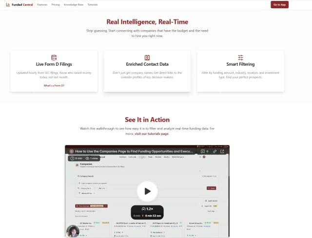 Funded Central screenshot 1