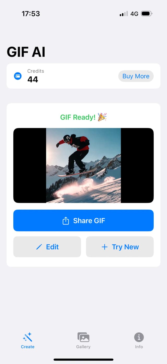 GIF AI Keyboard screenshot 1