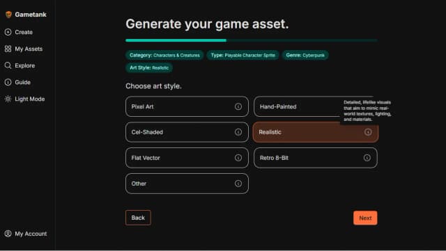 Gametank screenshot 2