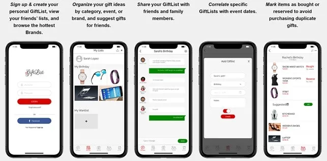 GiftList screenshot 1