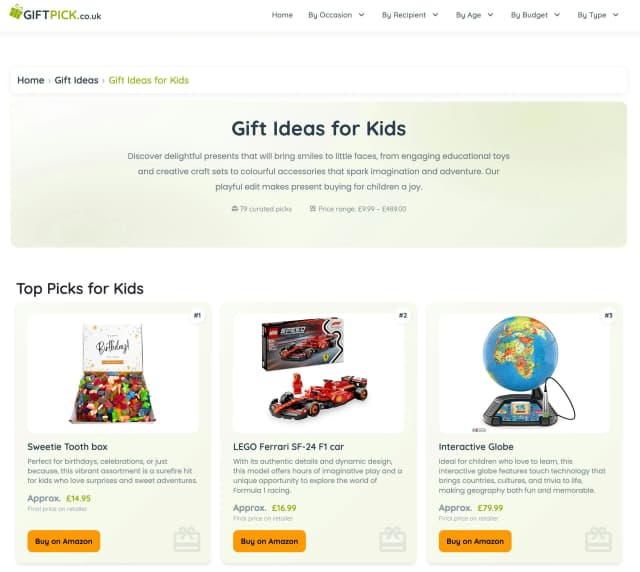 GiftPick screenshot 3