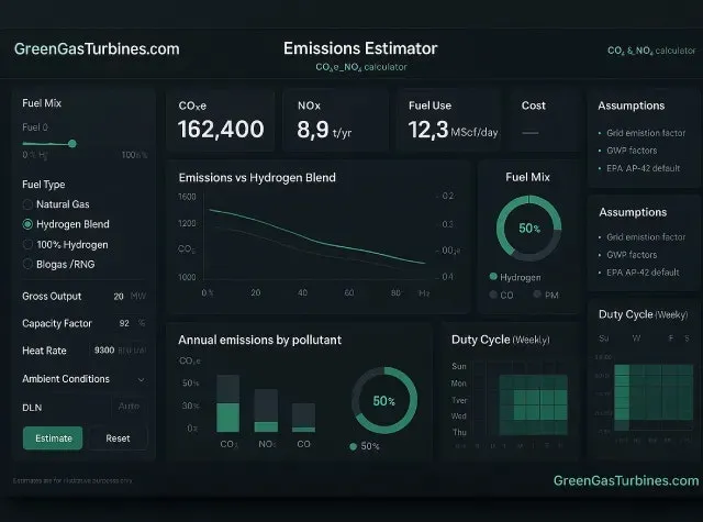 Green Gas Turbines screenshot 5