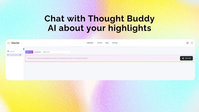 Hiwrite: AI Highlighter screenshot 3