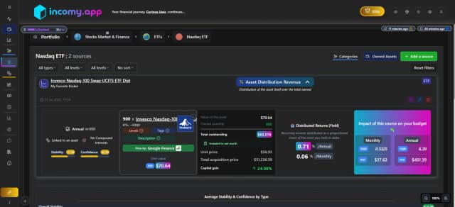 Incomy.app screenshot 13