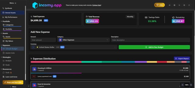 Incomy.app screenshot 17