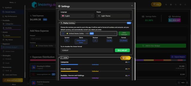 Incomy.app screenshot 18