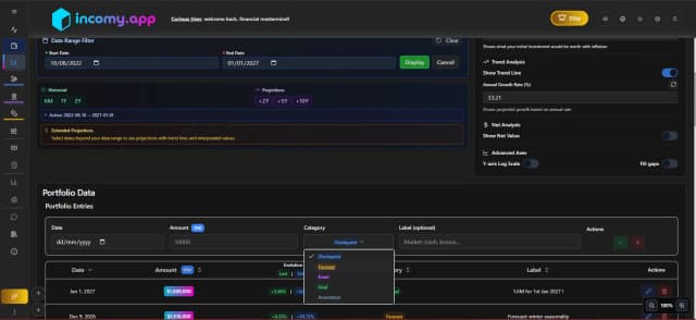 Incomy.app screenshot 9