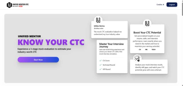 Know Your CTC by Unified Mentor screenshot 1