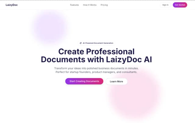 LaizyDoc screenshot 1
