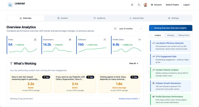 LinkIntel screenshot 2