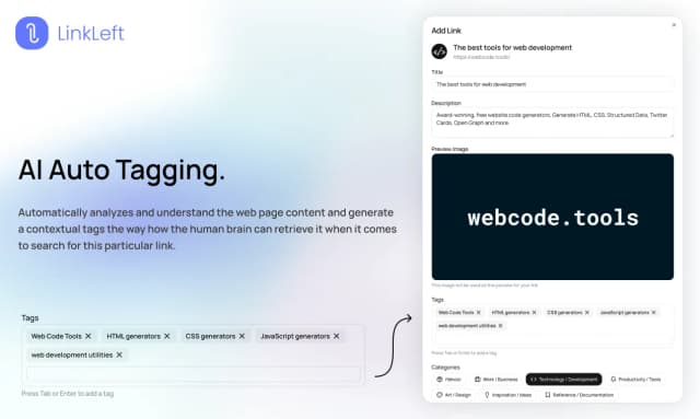 LinkLeft screenshot 2