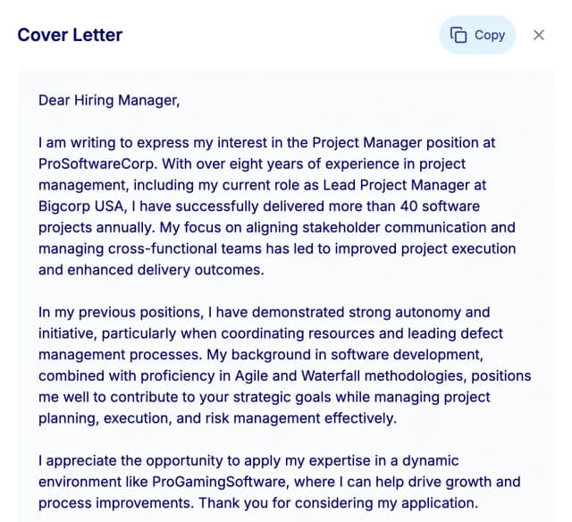 Linked CV Builder screenshot 3