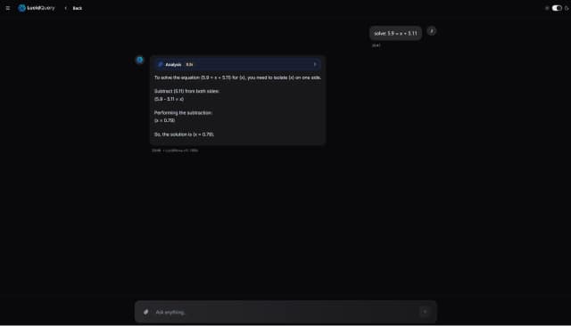 LucidQuery AI screenshot 2