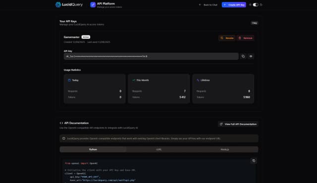 LucidQuery AI screenshot 3