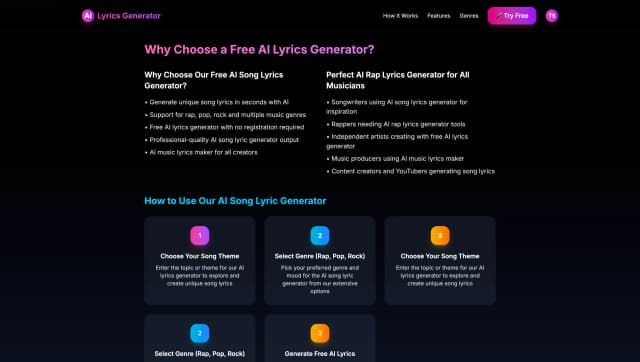 LyricAI screenshot 3