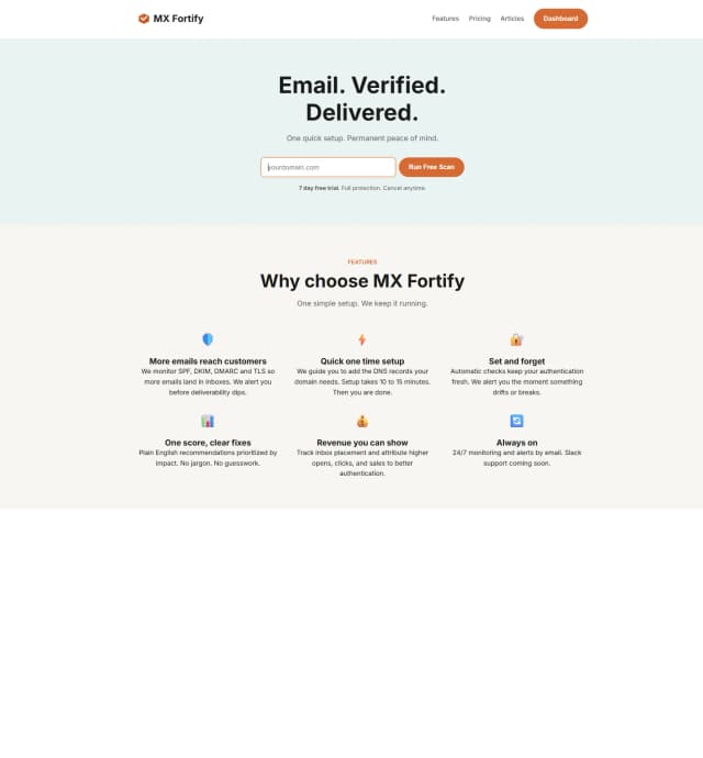 MX Fortify screenshot 1