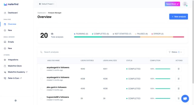 Mailerfind screenshot 3