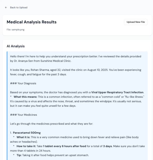 MediChat screenshot 2