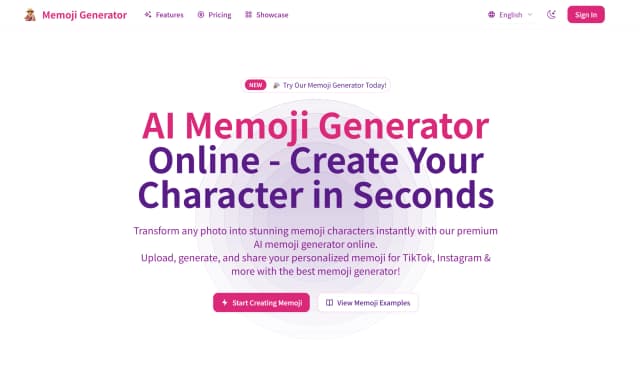 Memoji Generator screenshot 1