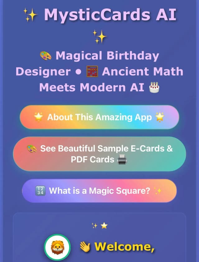 Mysticcards AI screenshot 6